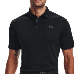 Under Armour Men's Black Polo Shirt